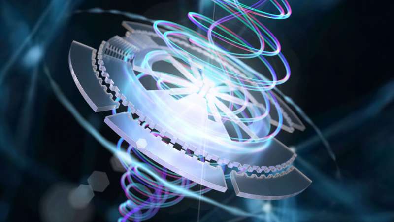 MEGA2D cover image for reconfigurable photonic metamaterials.