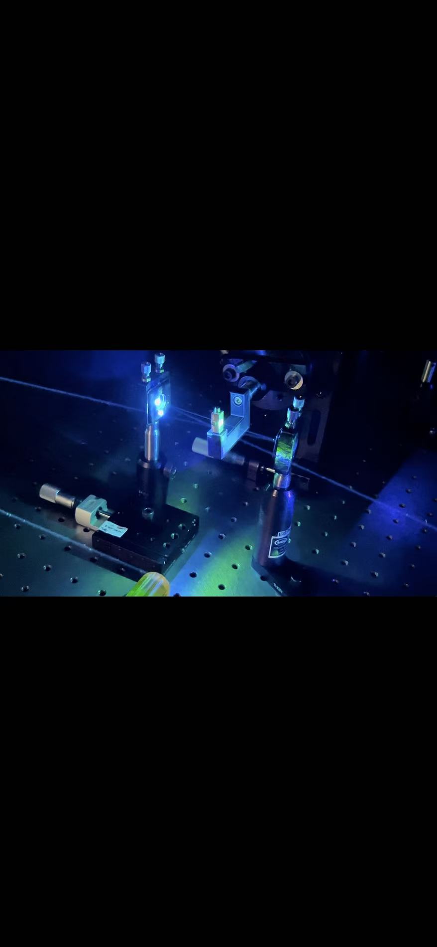 Nonlinear and quantum optical spectroscopy setup.